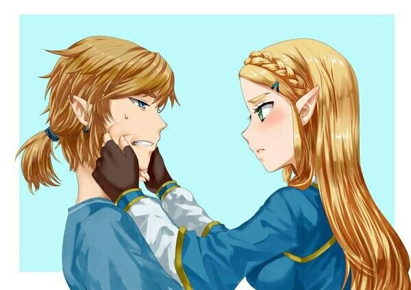 The Legend of Zelda линк и Зельда