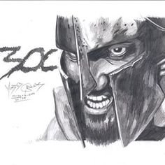 300 Спартанцев рисунок