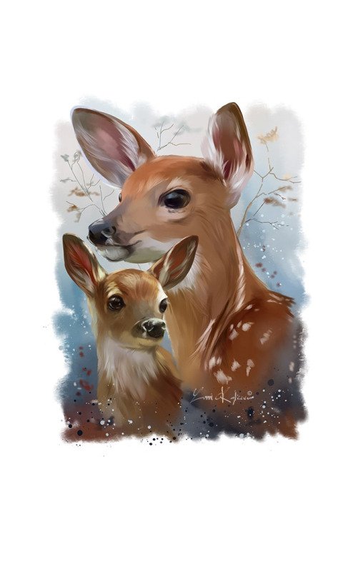 Косуля Уля арты