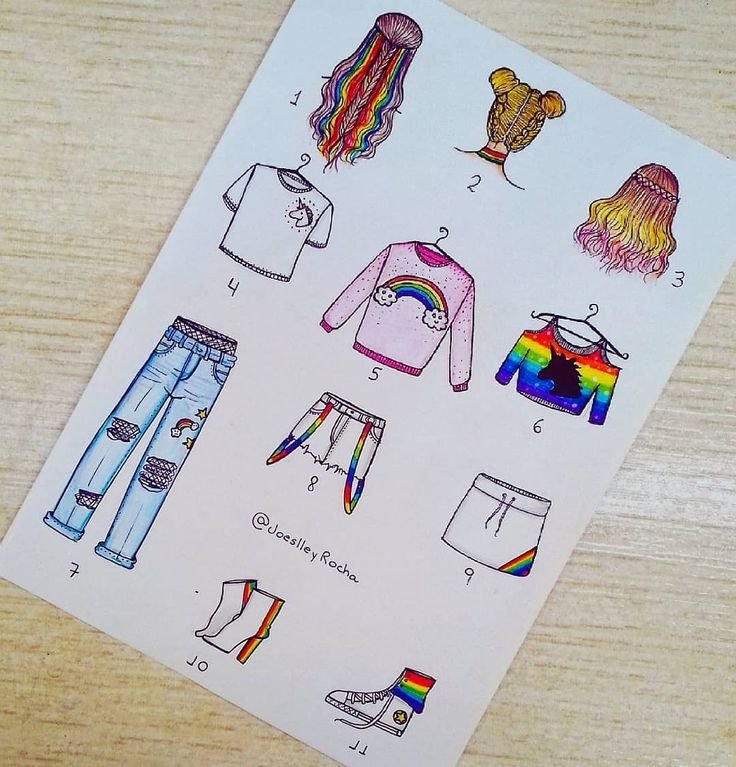 Идеи для рисунков лёгкие