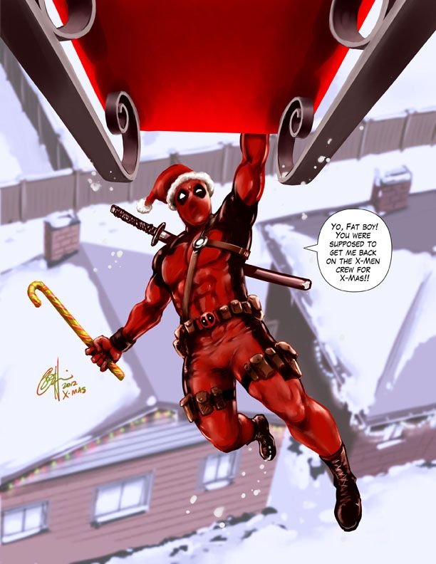 Deadpool новый год