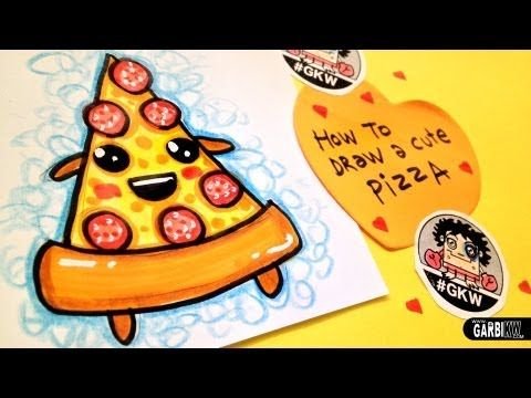 Картинки пиццы для срисовки