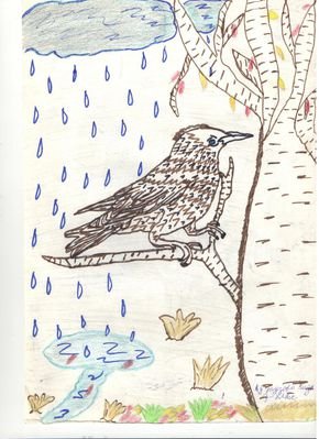 Скворушка прощается