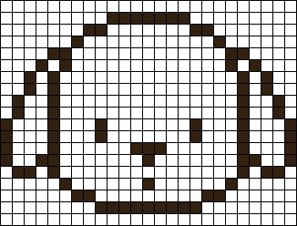 Рисунки по клеточкам собаки