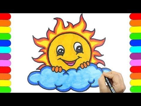 Солнышко рисунок