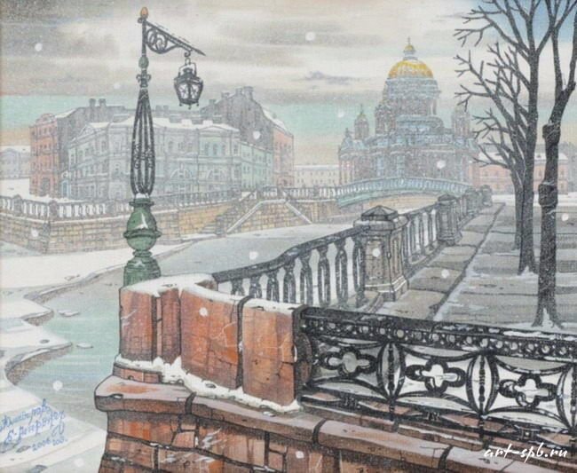 Тимур Юмадилов художник синий мост