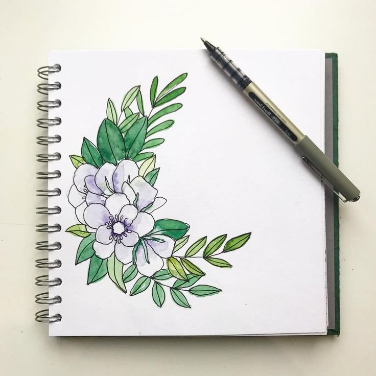 Рисунки для скетчбука лёгкие
