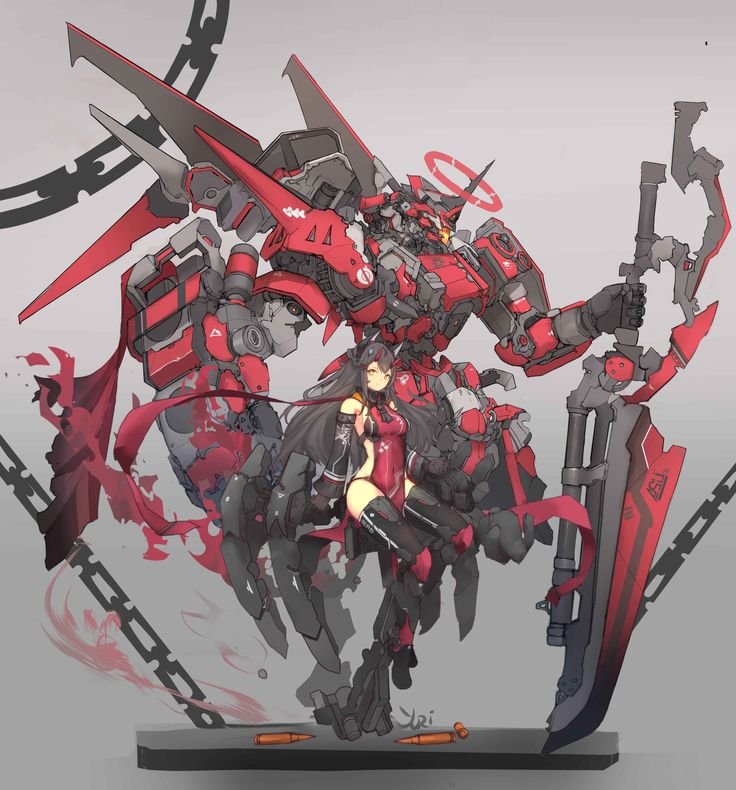 Mech концепт арт
