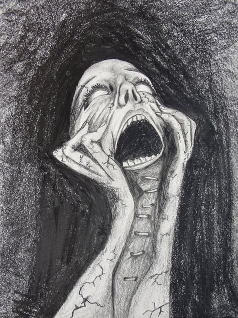 Странные рисунки карандашом