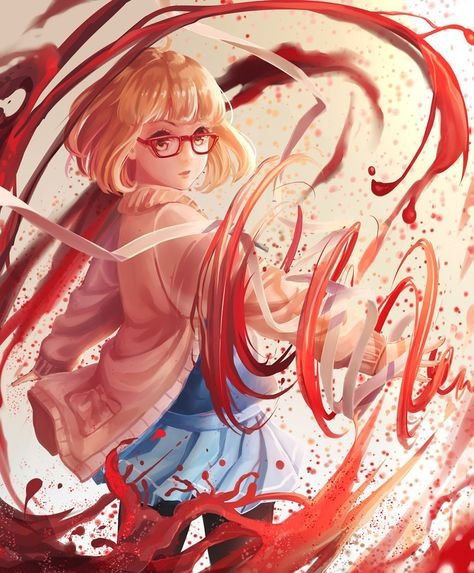 Курияма Мирай очки