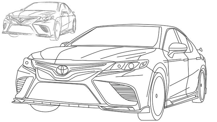 Toyota Camry TRD 2020