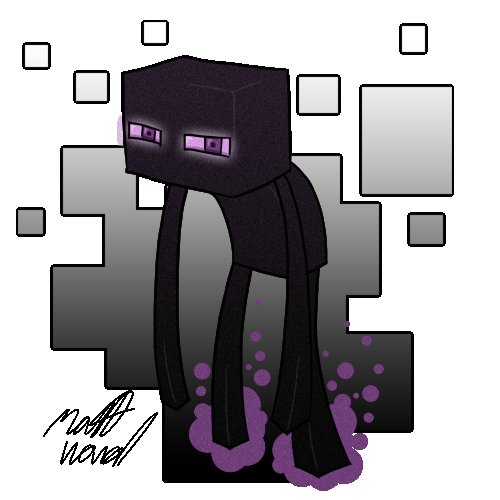 Эндермена арт