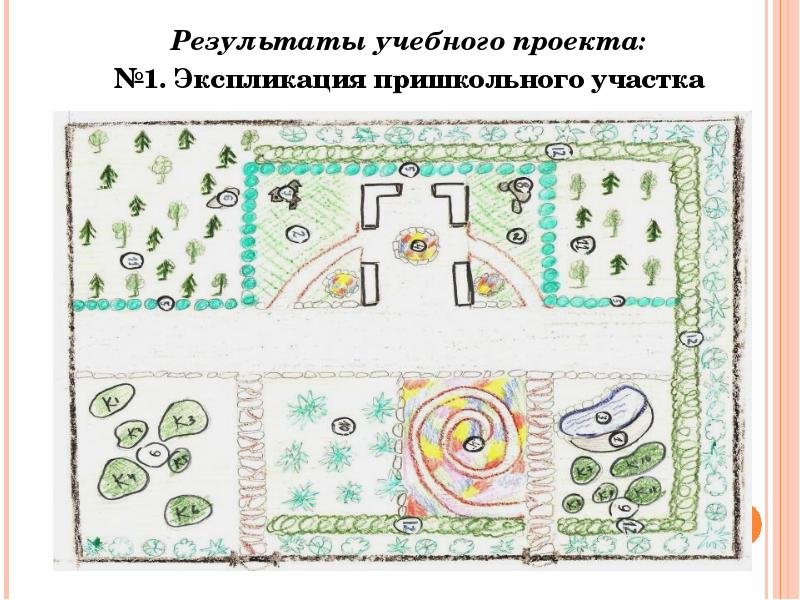 Ландшафт пришкольного участка
