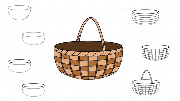 Корзинка для рисования