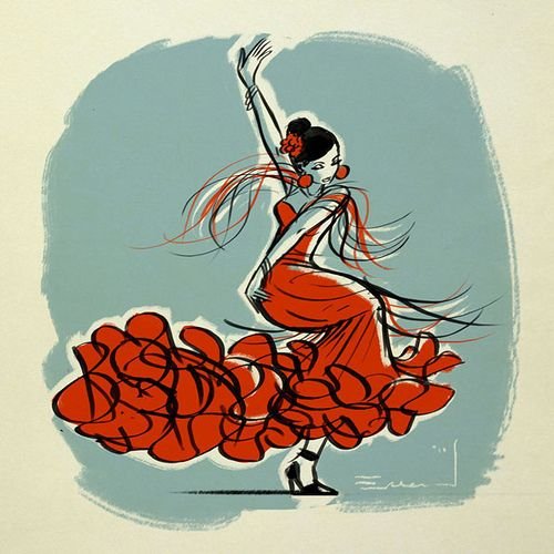 Фламенко картина