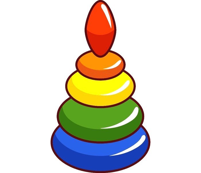 Игрушка "пирамидка"