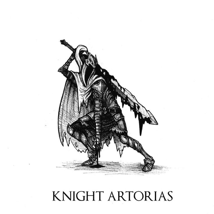 Dark Souls Tattoo Арториас