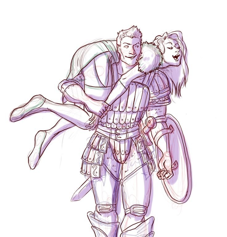 Алистер Dragon age Art