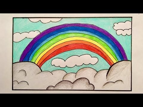 Радужные рисунки