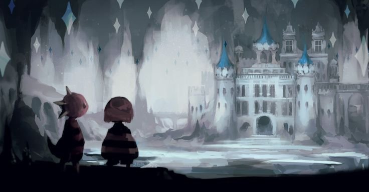 Undertale Water Fall замок