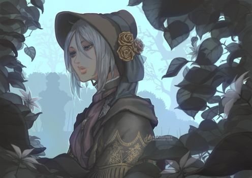 Bloodborne Art леди Мария