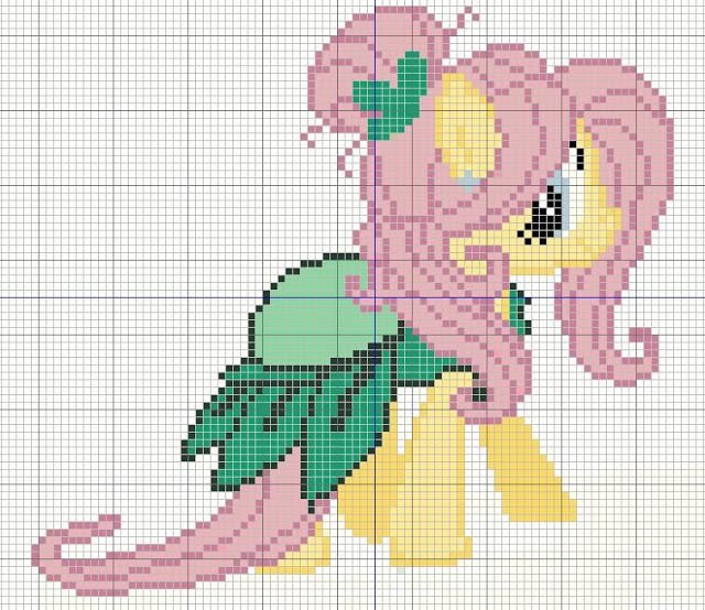 My little Pony вышивка крестиком