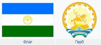 Флаг и герб Башкирии
