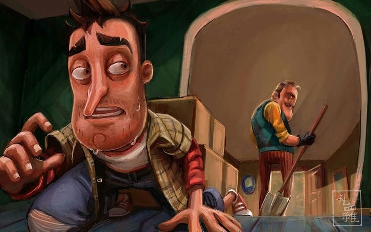 Hello Neighbor привет сосед