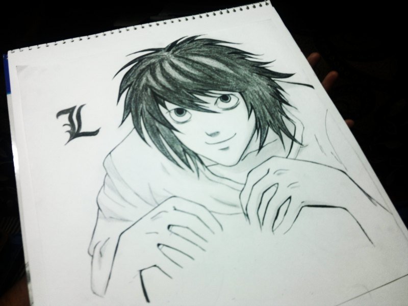 Death Note рисовка