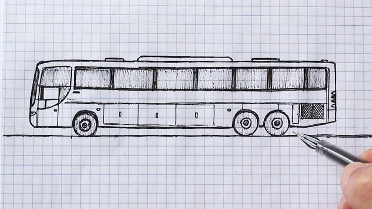 Зарисовки автобуса