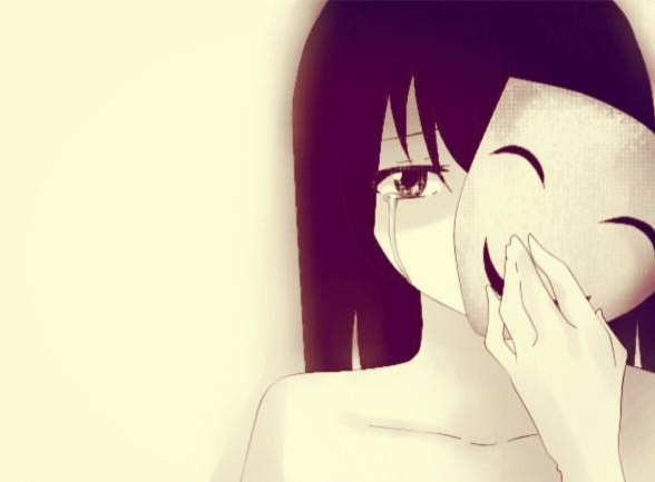 Арт фальшивая улыбка