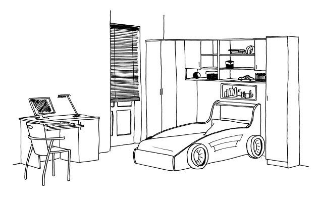 Комната моей мечты легкие для мальчиков
