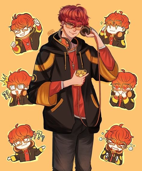 Mystic Messenger 707 и Саеран
