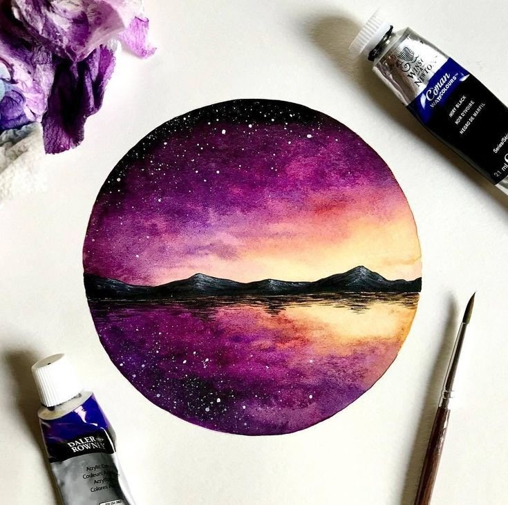 Рисунки для срисовки космас
