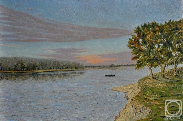 Пейзаж реки Кубань