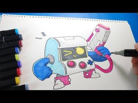 Рисунки из фломастеров