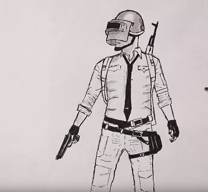 PUBG для срисовки