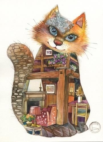 Оксана Заика коты