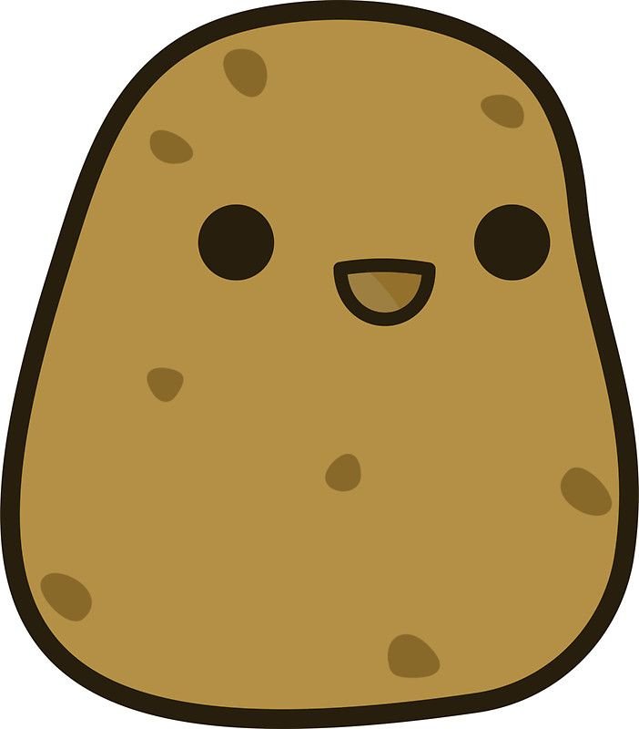 Картофель с глазами