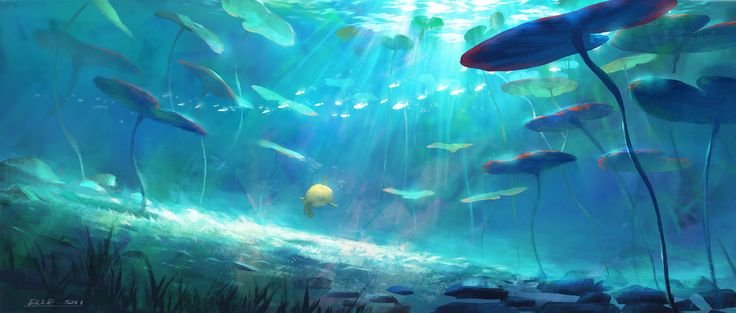 Под водой арт