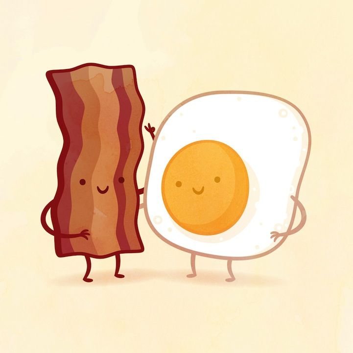Рисунки для срисовки еда