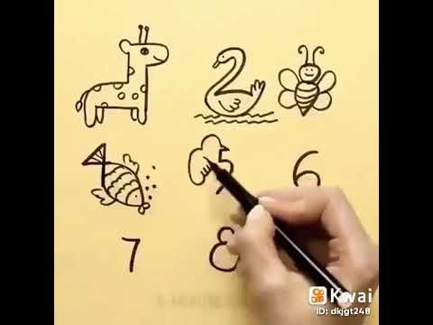 Рисование из цифр