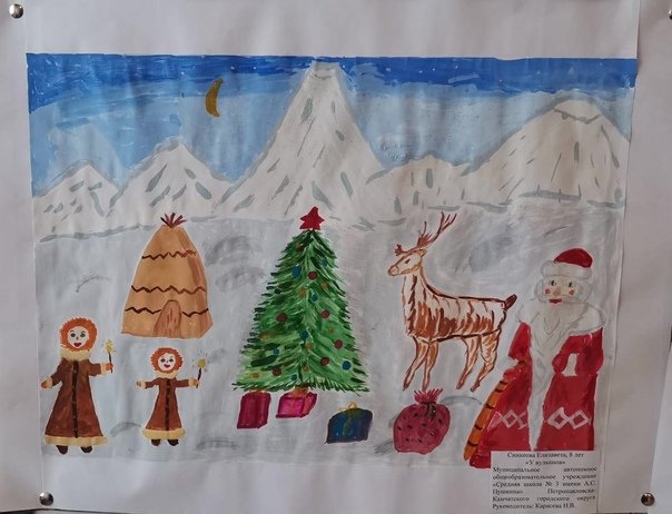 Рисунки на новый год