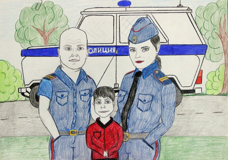 Полиция глазами детей