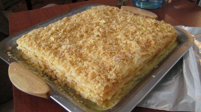 Классический слоеный Наполеон