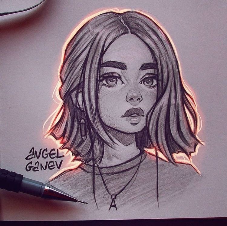 Angel Ganev Карандашные рисунки