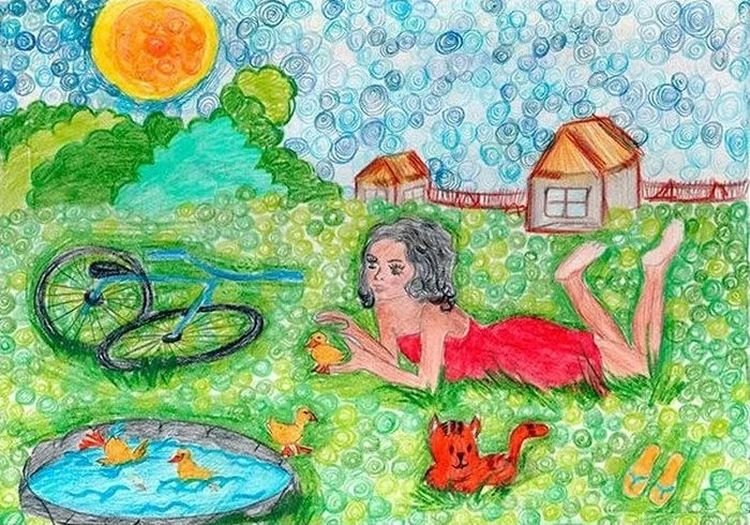 Летние рисунки
