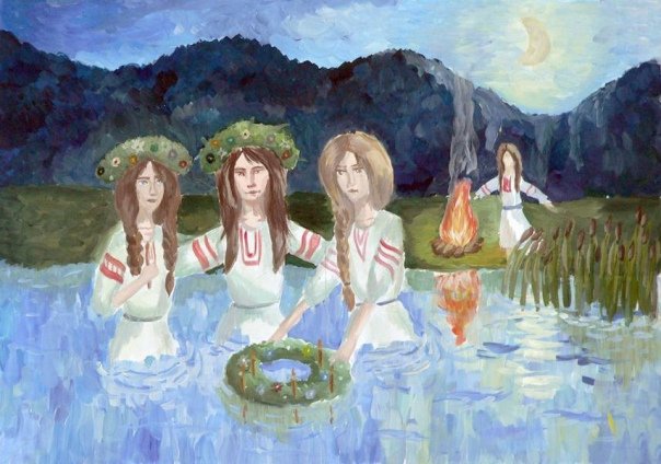 Иван Купала рисунок