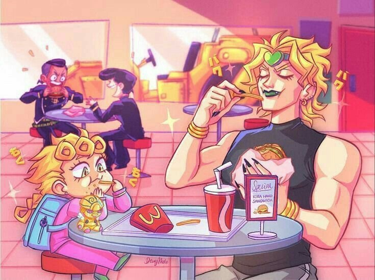 Jojo дио и Джорно