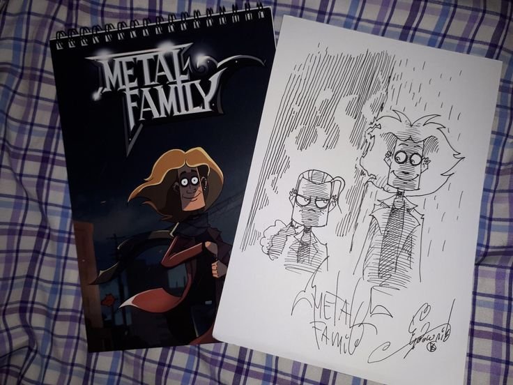Блокнот “Metal Family”